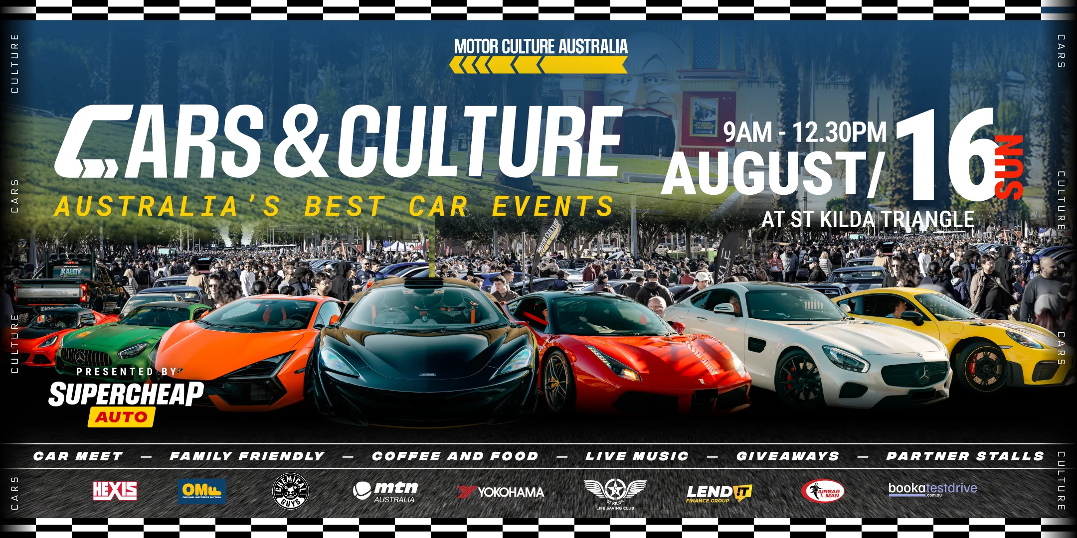Cars & Culture at St Kilda Triangle Carpark