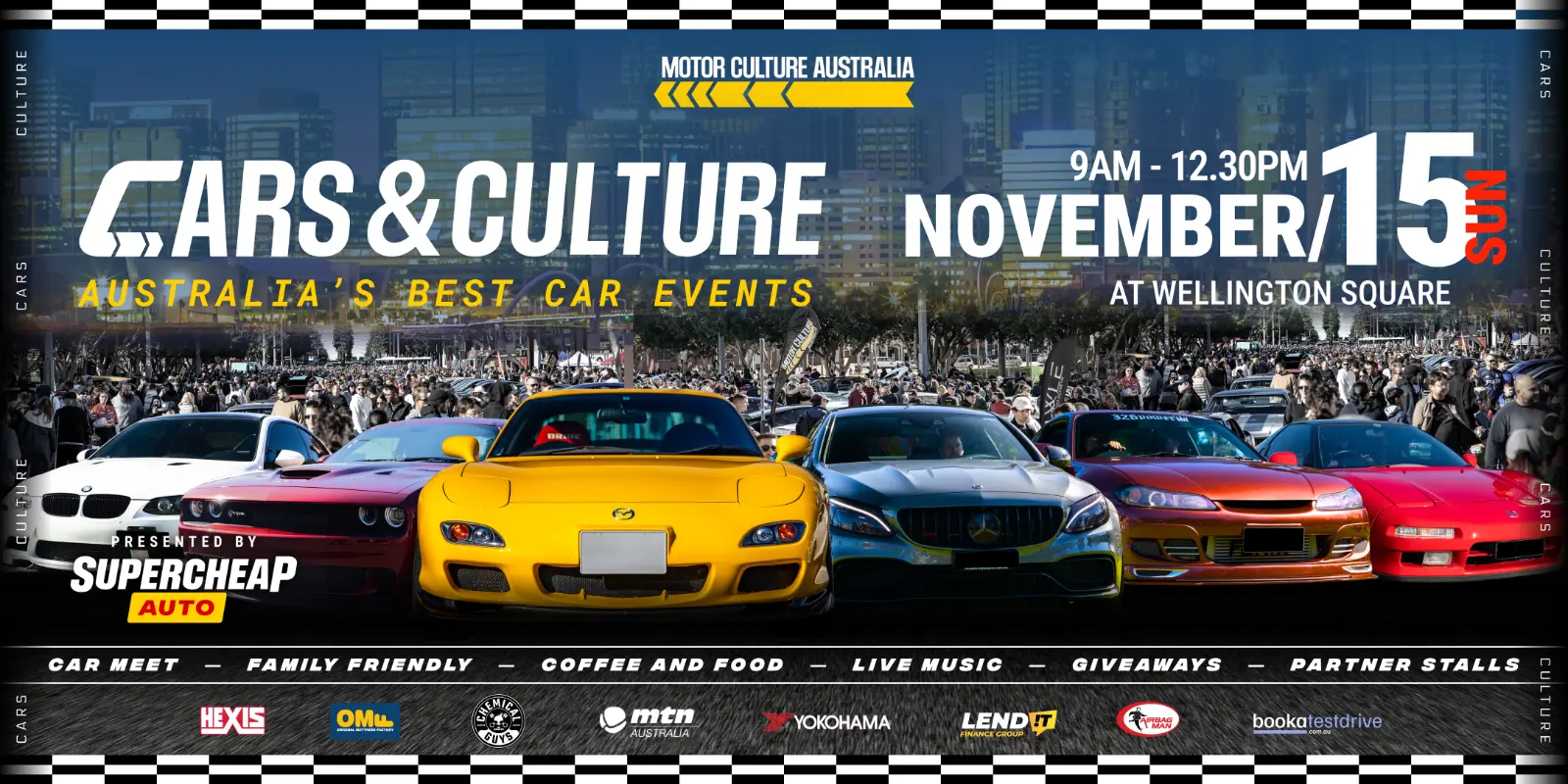 Cars & Culture at Wellington Square
