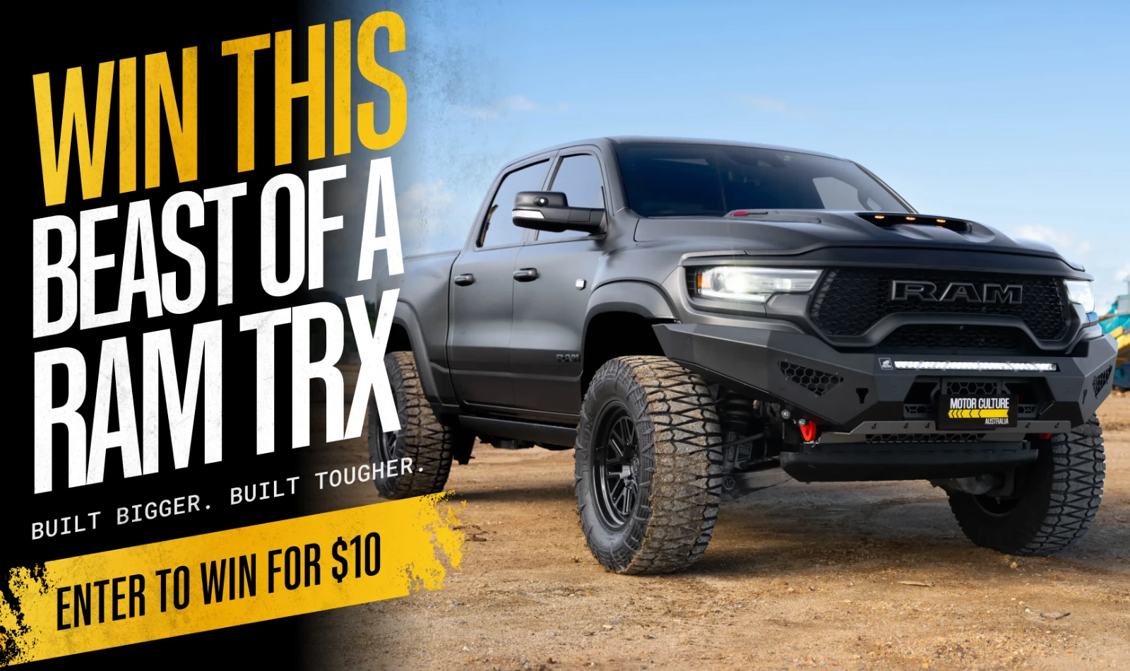 WIN THIS BEAST OF A RAM TRX